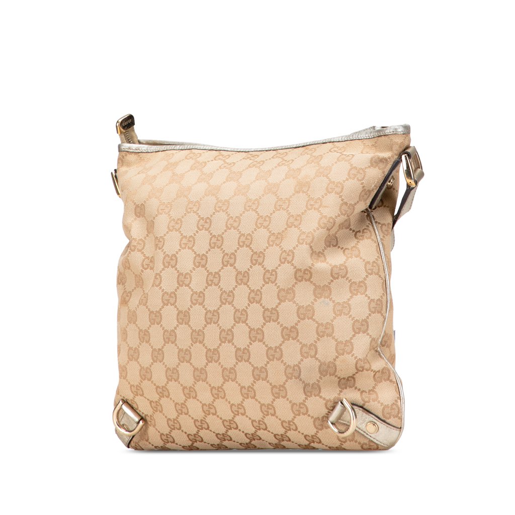 Gucci GG Canvas Abbey D Ring Crossbody - Back view
