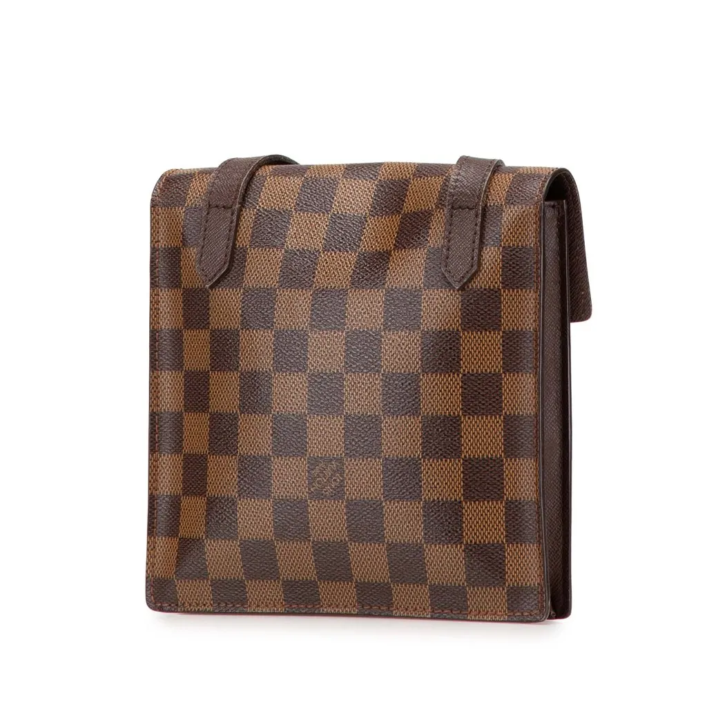 Louis Vuitton Damier Ebene Pimlico Brown Canvas Very good - Back View
