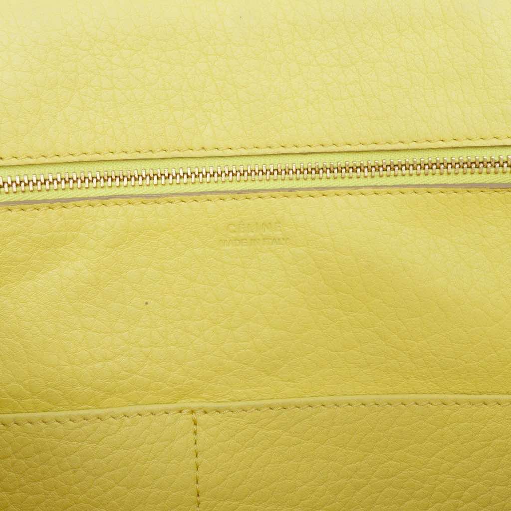 Celine Small Grained Calfskin Tie Tote - 5