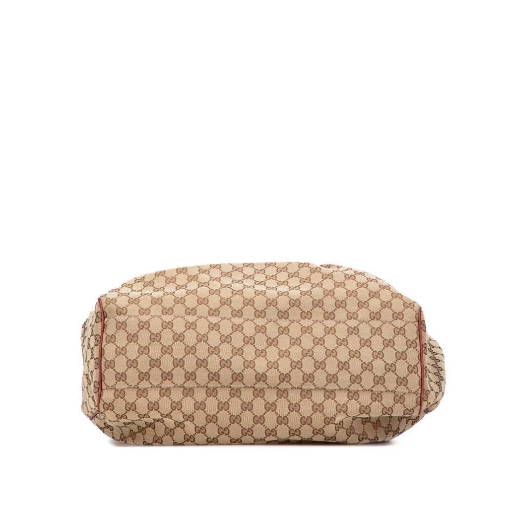 Gucci Large GG Canvas Sukey Tote - Image 6