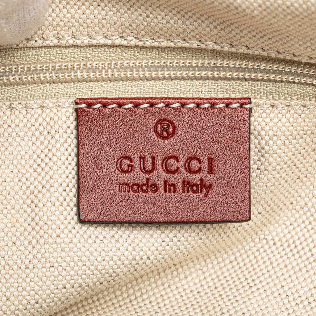 Gucci Large GG Canvas Sukey Tote - Side view