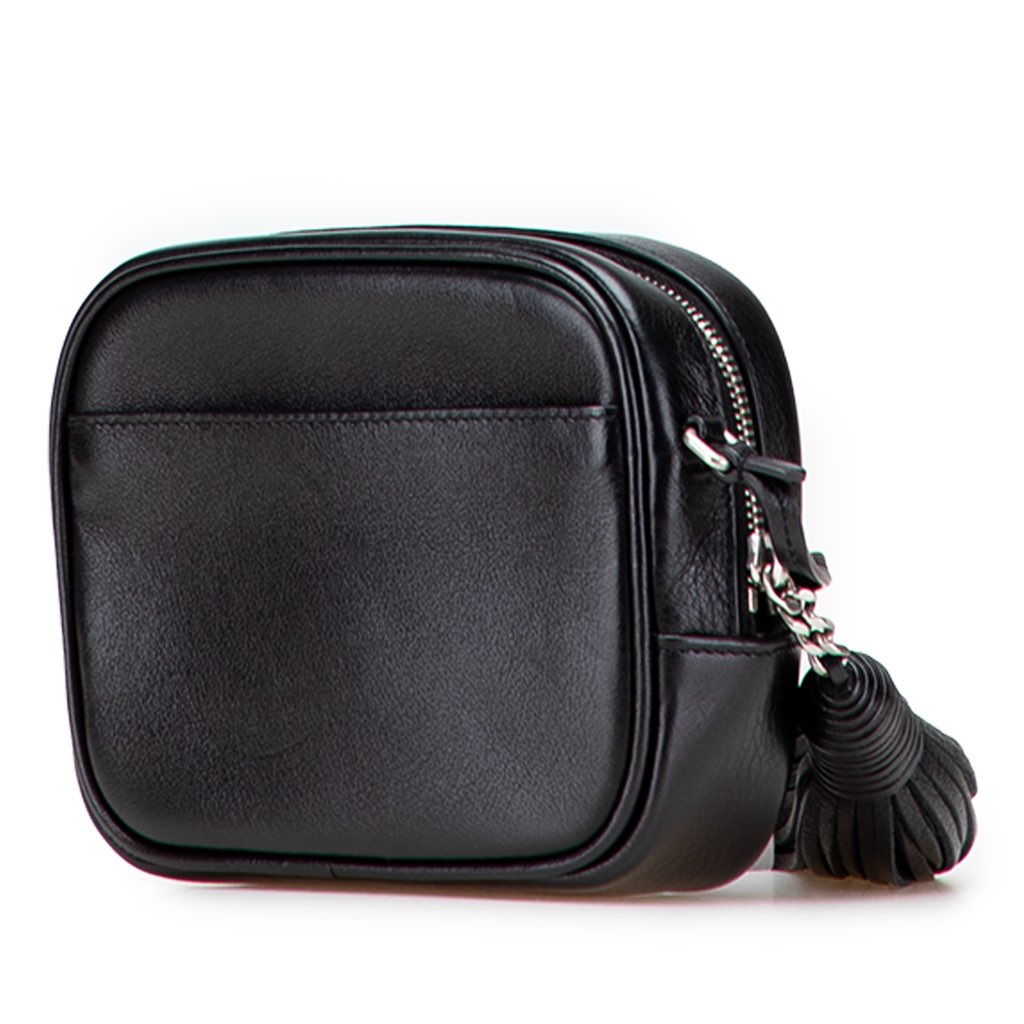 Saint Laurent Studded Calfskin Monogram Heart Blogger Crossbody - Back view