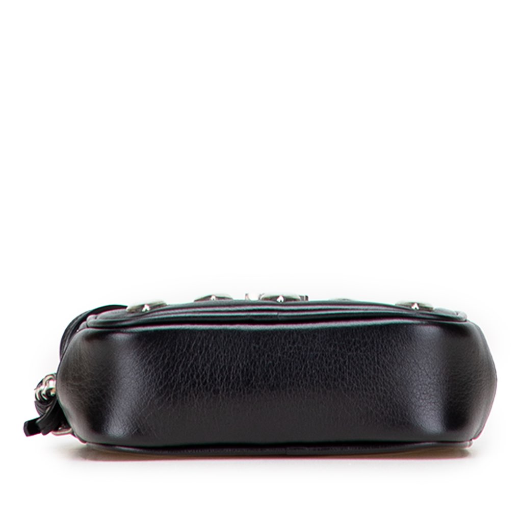 Saint Laurent Studded Calfskin Monogram Heart Blogger Crossbody - Image 6