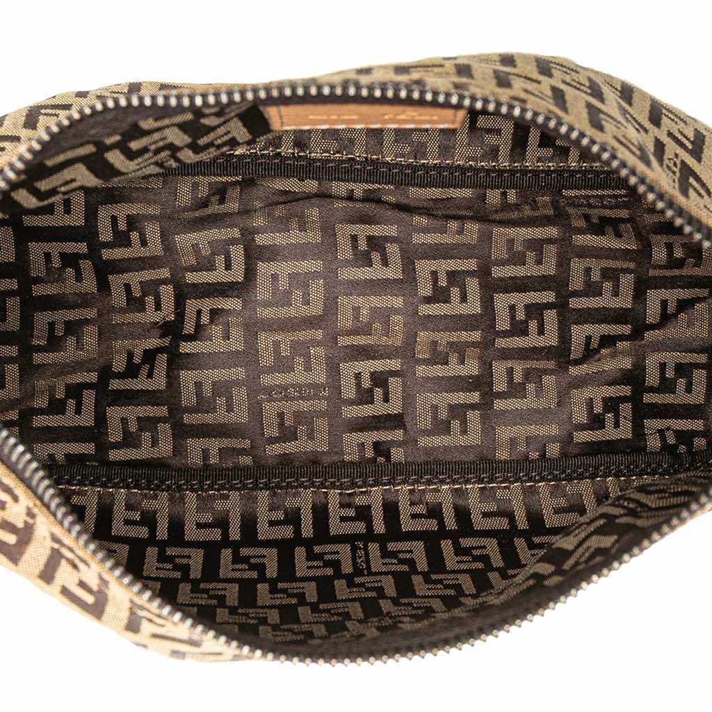 Fendi Zucchino Canvas Handbag - 4