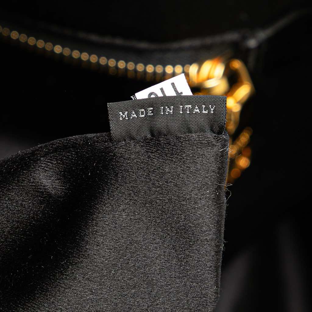 Prada Satin Sequin Stripes Tote - Detail 1