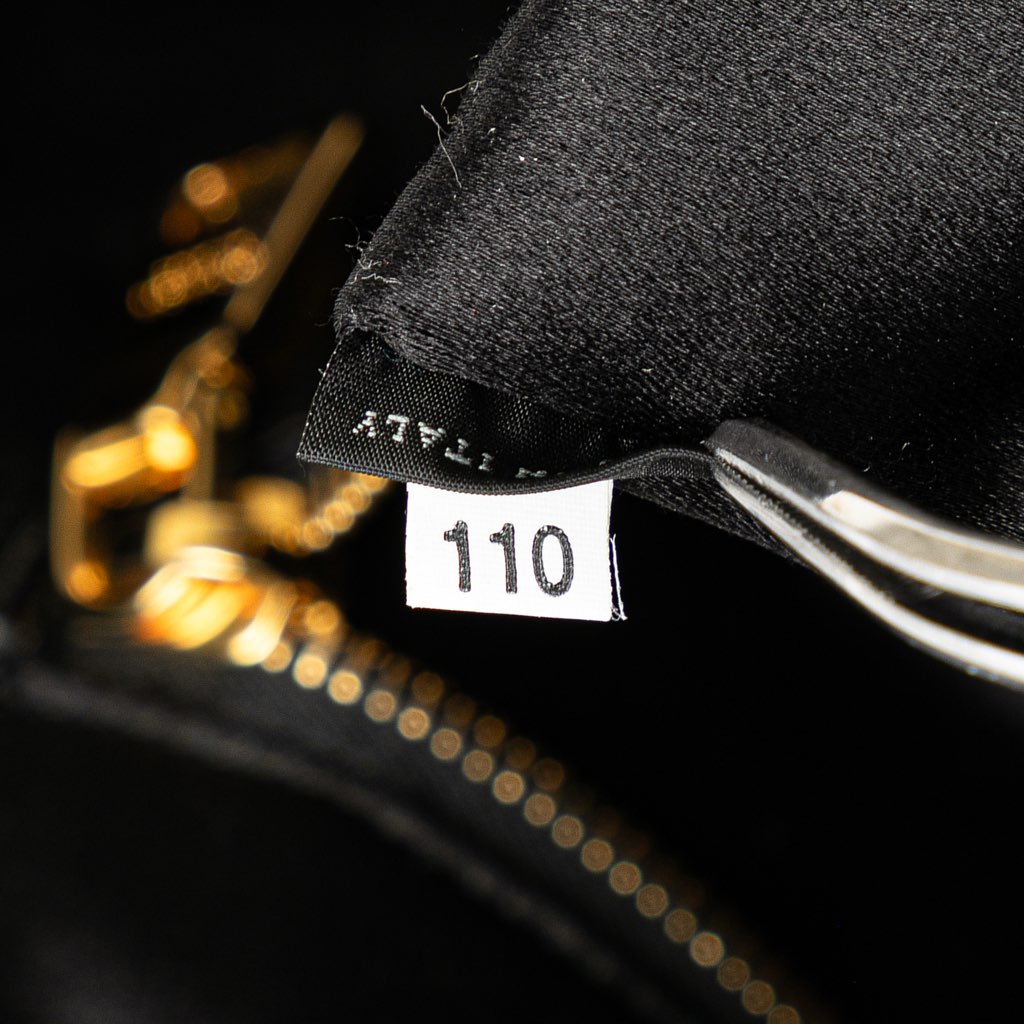 Prada Satin Sequin Stripes Tote - Detail 2