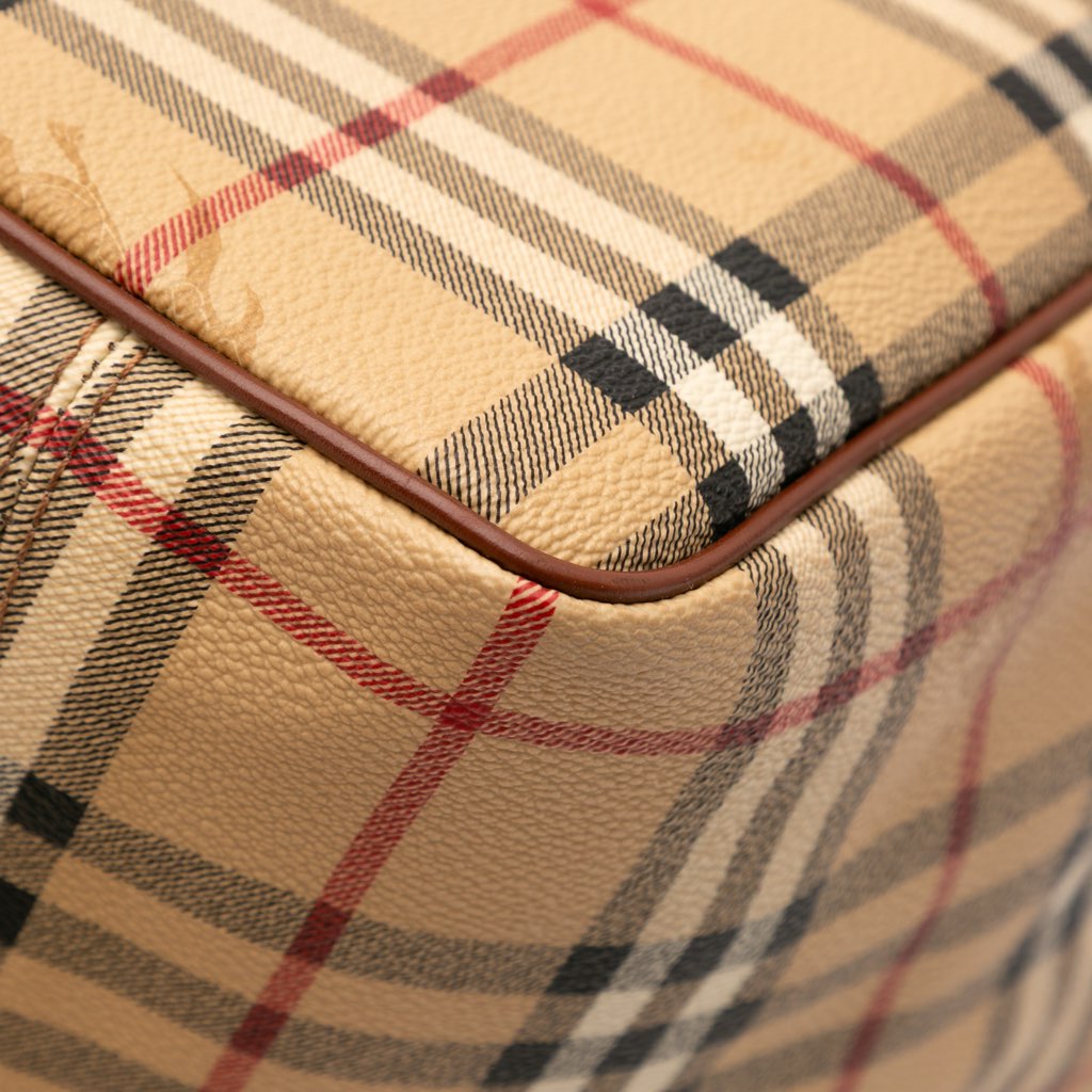 Burberry Haymarket Check Coated Canvas Tote - Detail 2