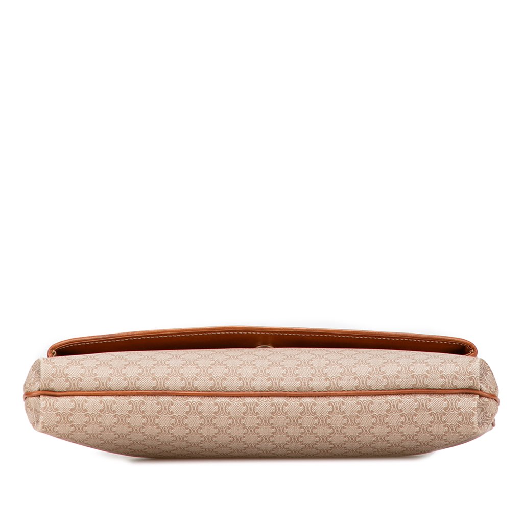 Celine Macadam Coated Canvas Clutch - Image 6