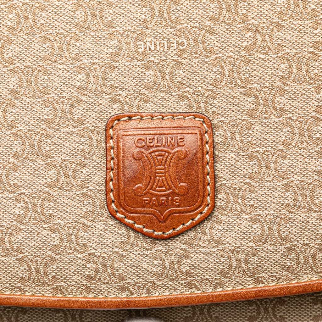 Celine Macadam Coated Canvas Clutch - Detail 2