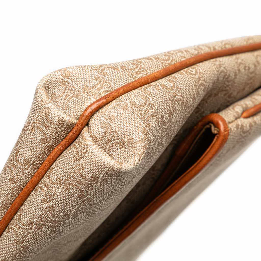 Celine Macadam Coated Canvas Clutch - Image 10