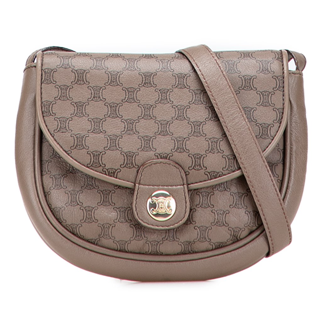 Celine Macadam Leather Crossbody