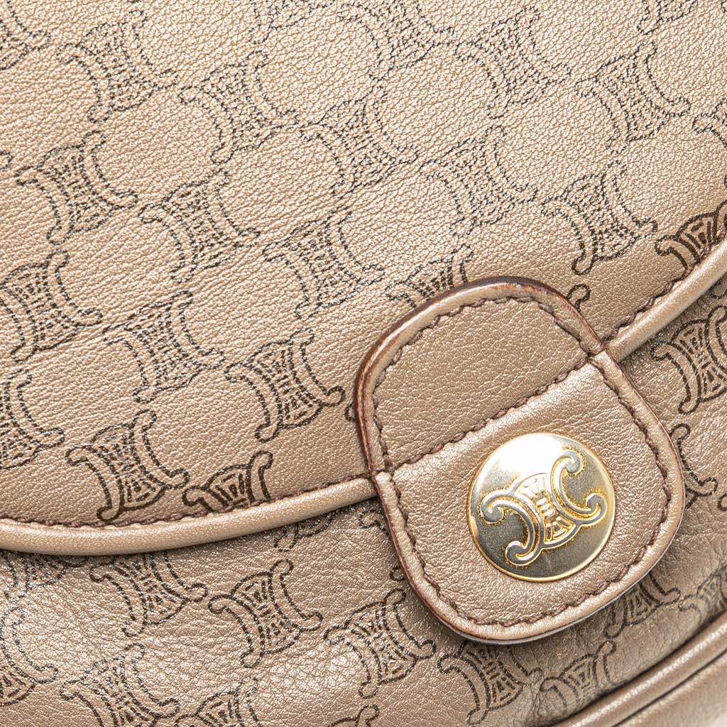 Celine Macadam Leather Crossbody - Image 10