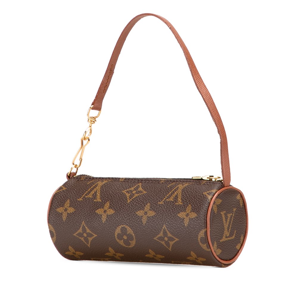 Louis Vuitton Monogram Papillon Pochette - Back view