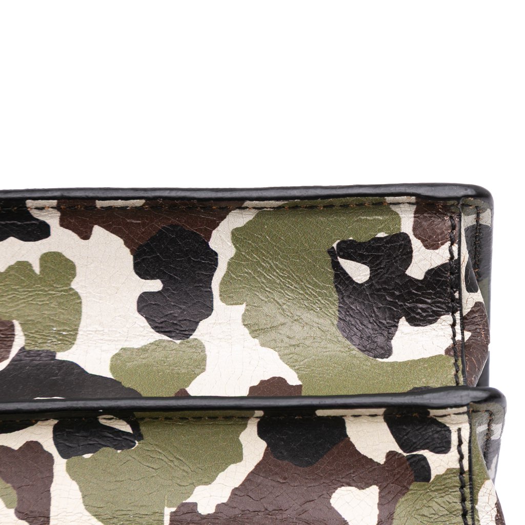 Miu Miu Leather Camouflage Satchel - Detail 2