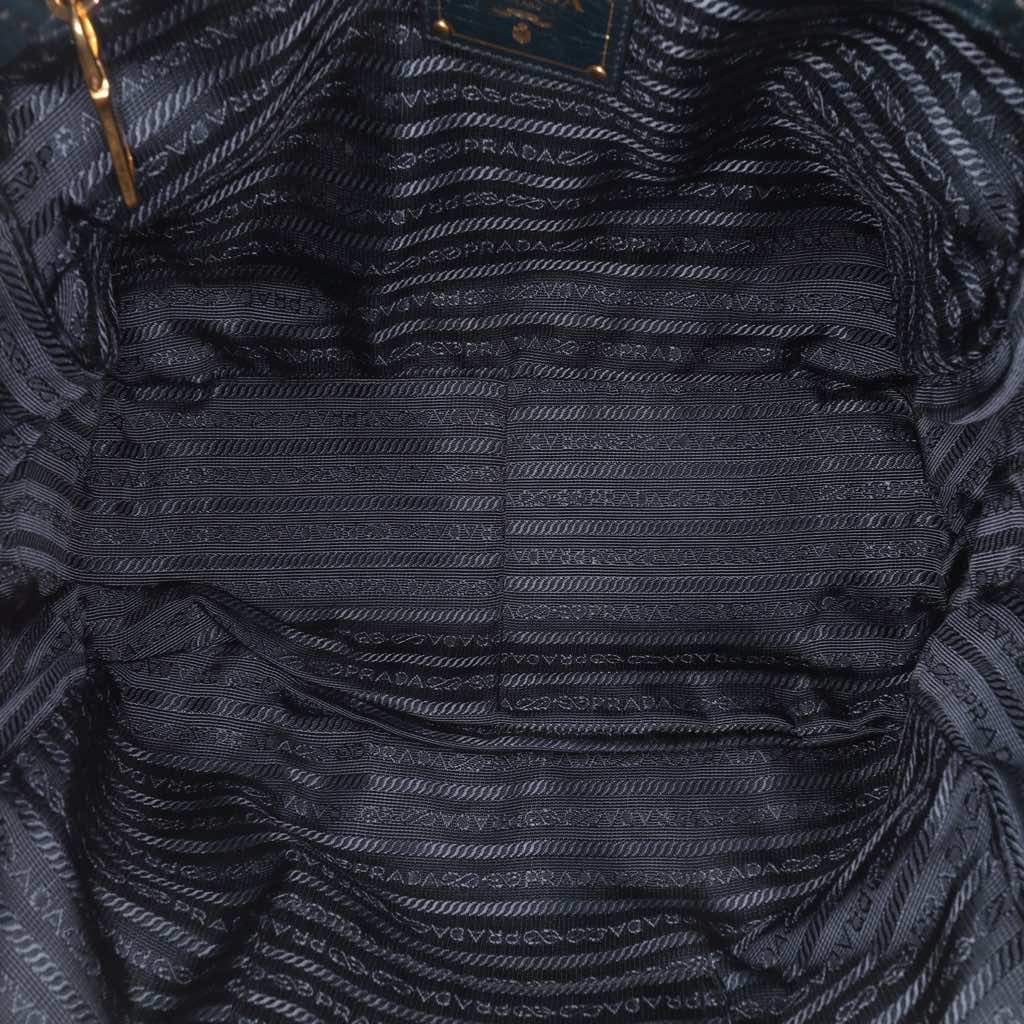 Prada Vitello Shine Satchel - 4