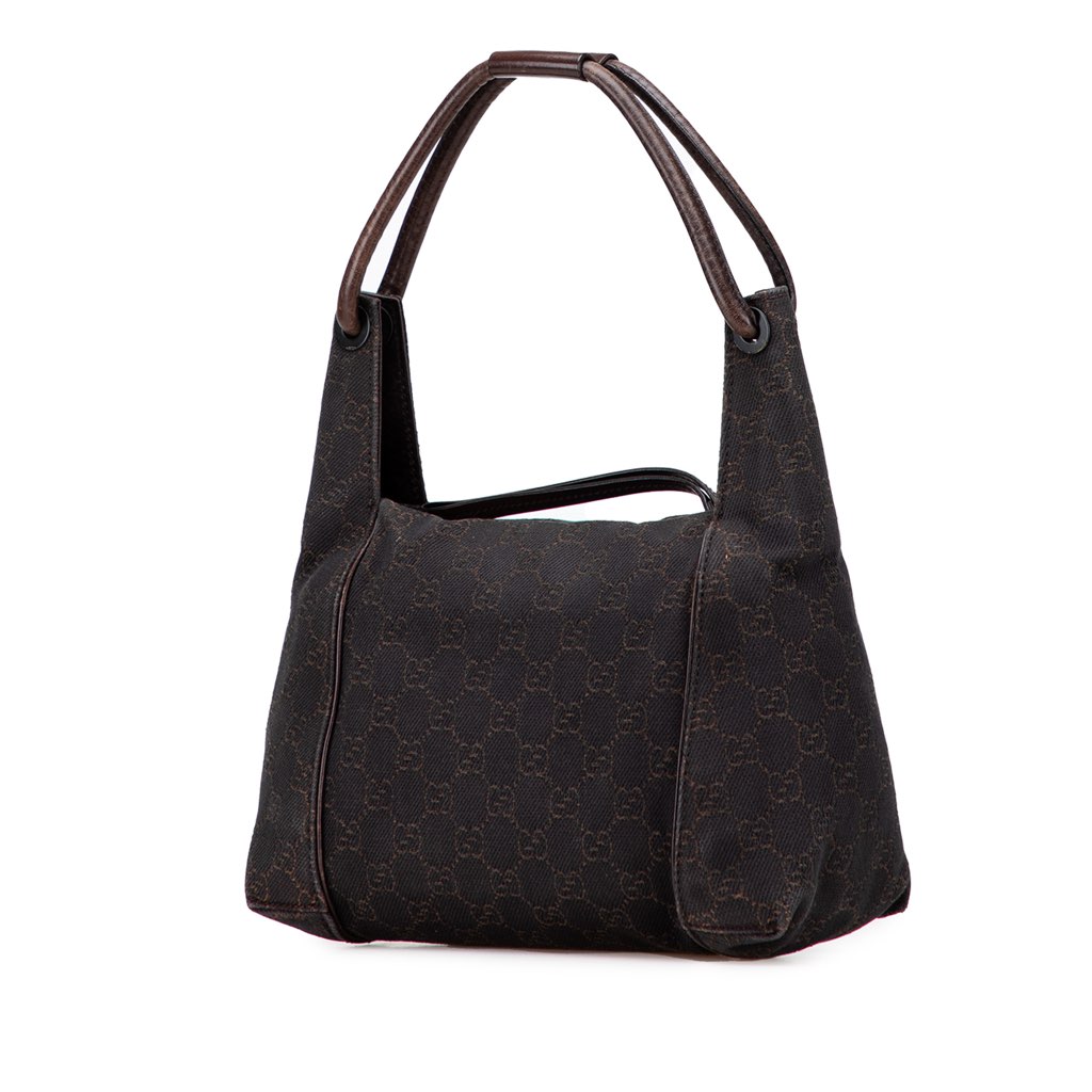 Gucci GG Denim Handbag - Back view