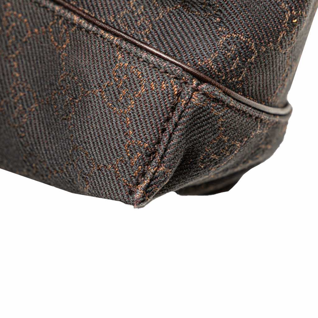 Gucci GG Denim Handbag - Image 12