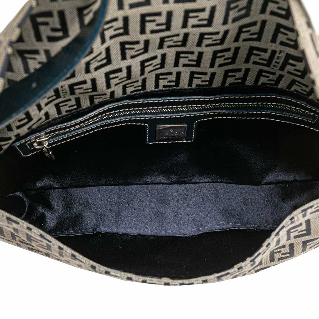 Fendi Zucchino Canvas Baguette - 4