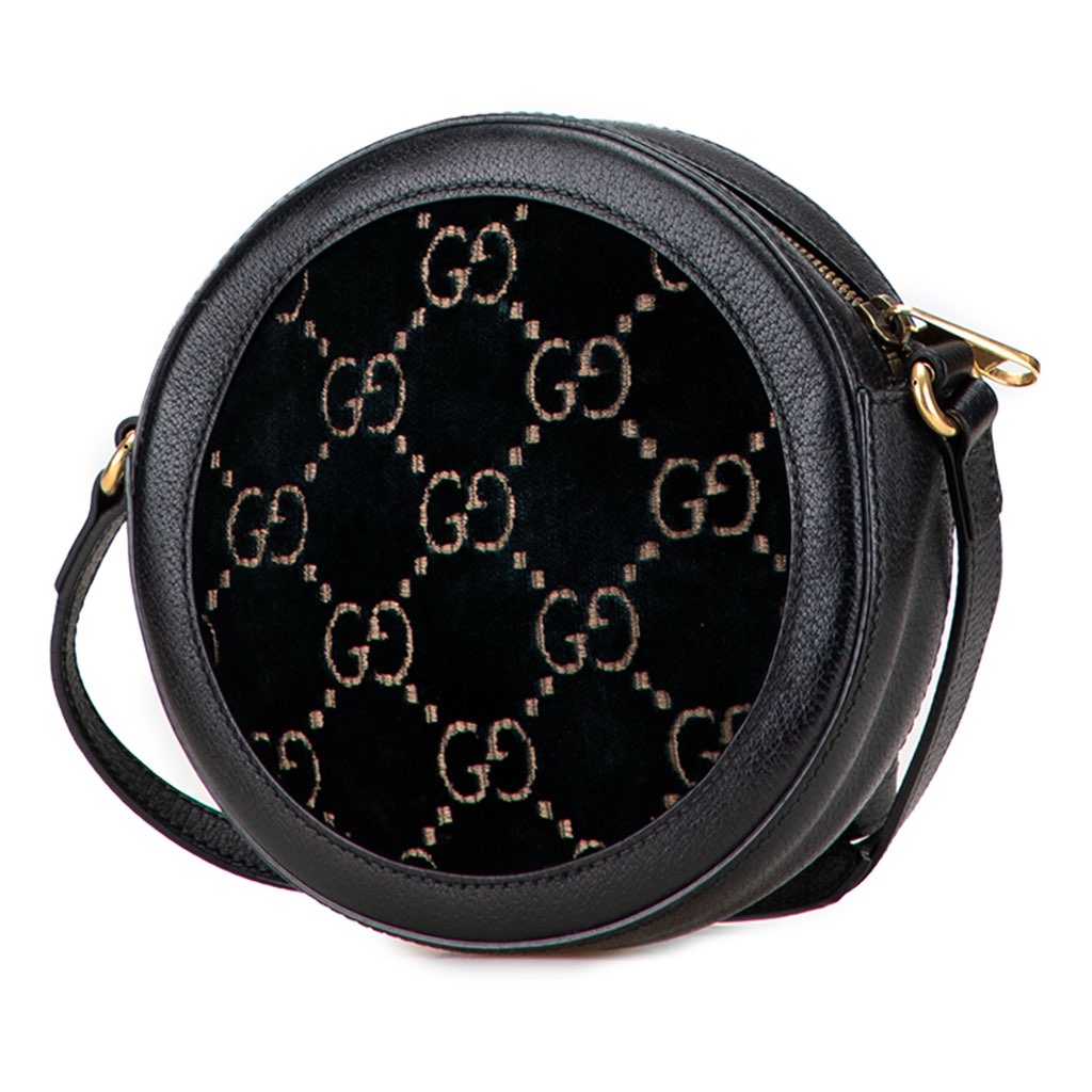 Gucci GG Marmont Velvet Round Crossbody - 2