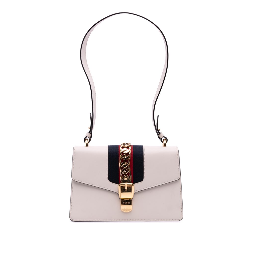 Gucci Small Leather Sylvie Satchel