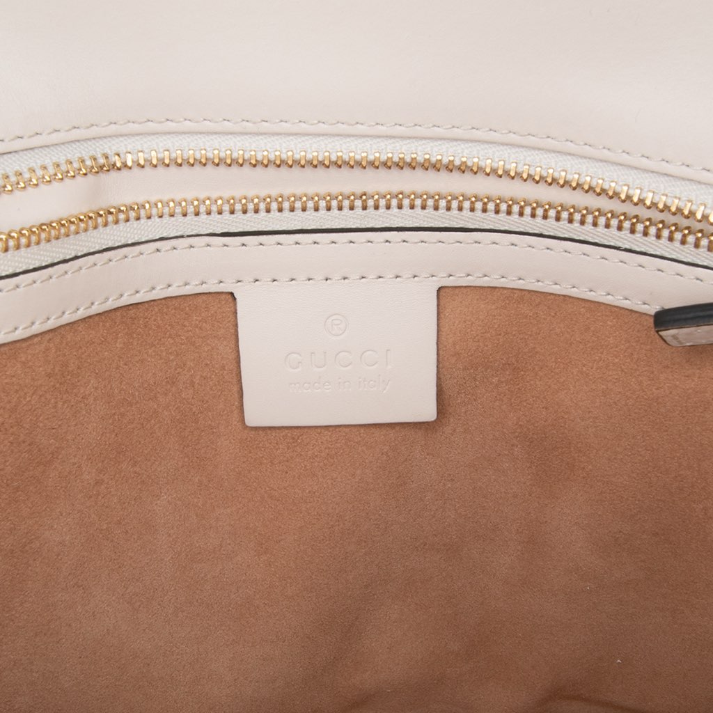 Gucci Small Leather Sylvie Satchel - Side view
