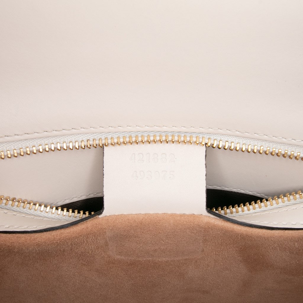 Gucci Small Leather Sylvie Satchel - Detail 1