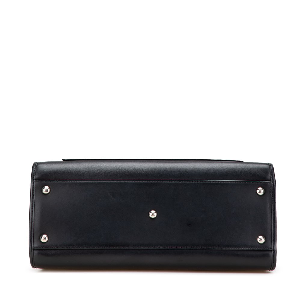 Fendi Medium Leather Runaway Satchel - Image 6
