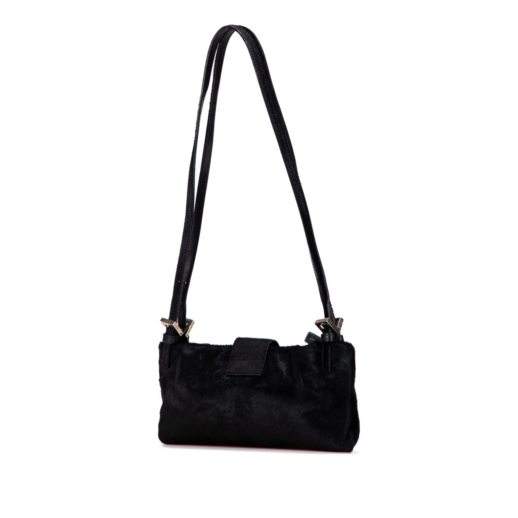 Fendi Pony Hair Shoulder Bag - 2