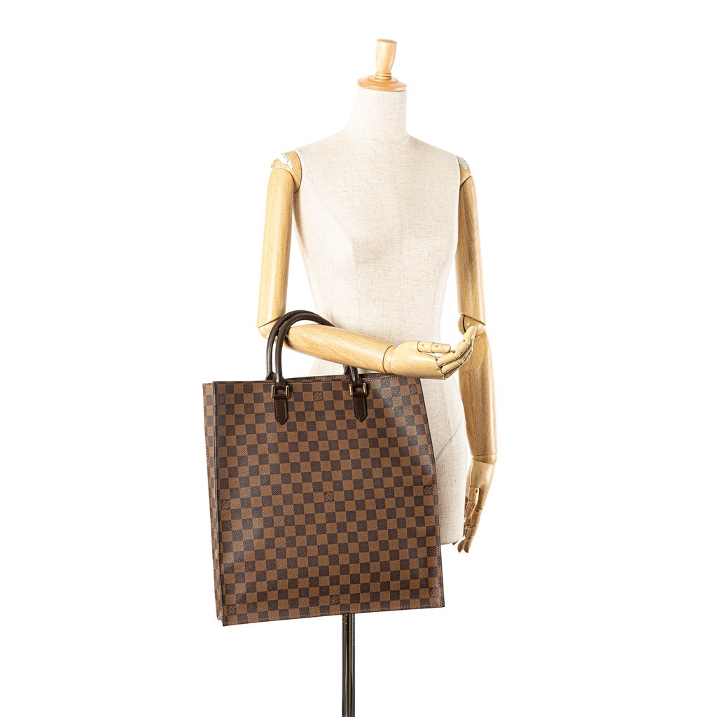 Louis Vuitton Damier Ebene Sac Plat - Image 14