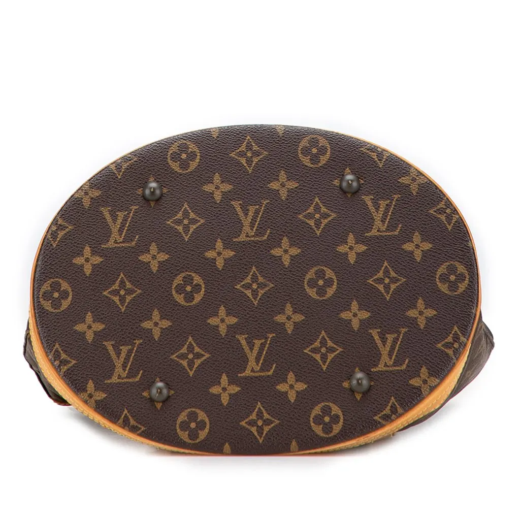 Louis Vuitton Monogram Bucket GM Brown Canvas Fair - Inside View