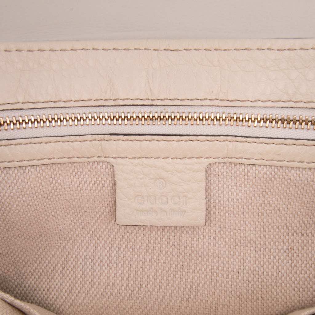 Gucci Medium Leather Soho Chain Flap Crossbody - 5