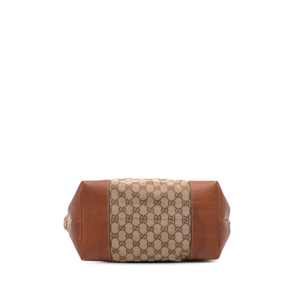 Gucci Large GG Canvas GG Charm Tote - Image 6