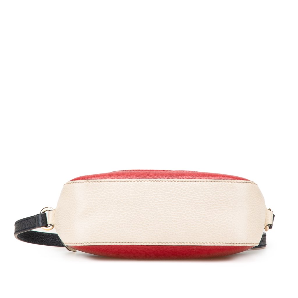 Gucci Small Tricolor Leather Soho Disco Crossbody - Image 6