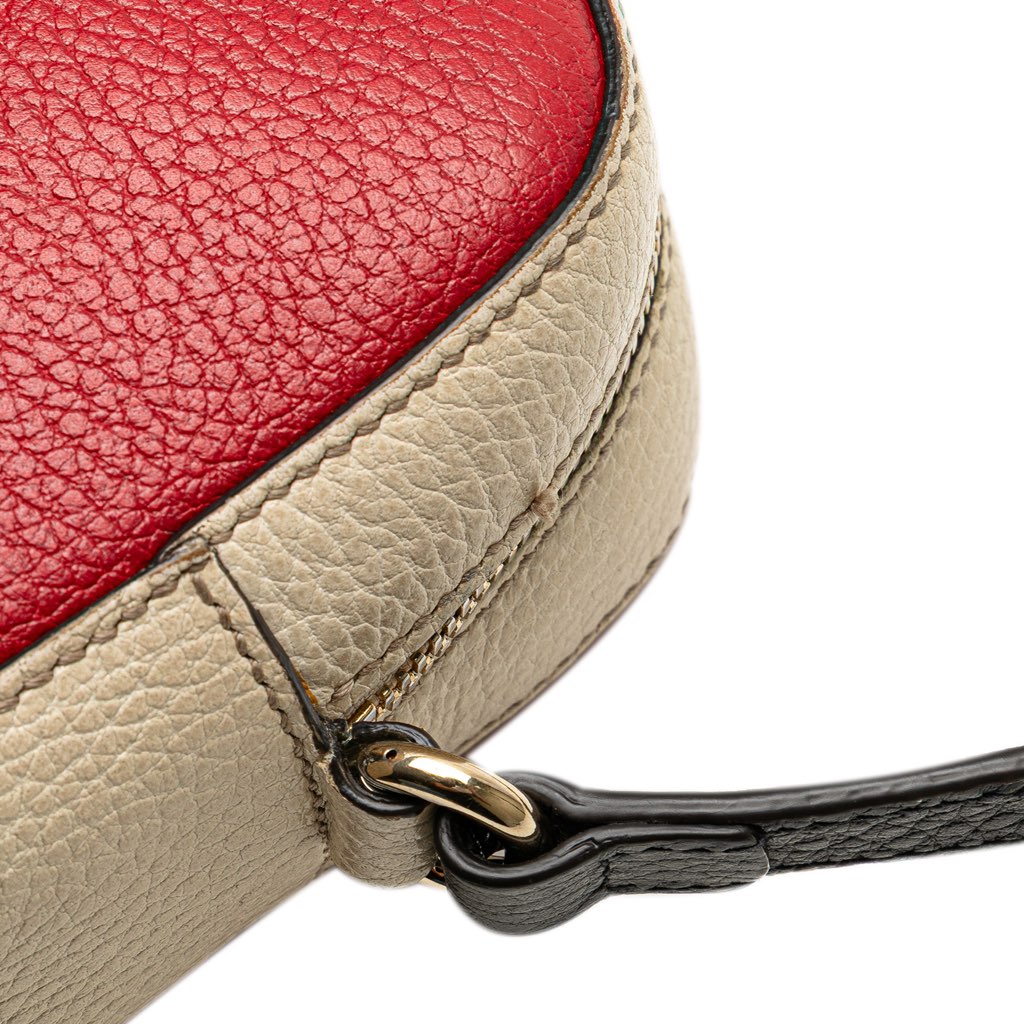 Gucci Small Tricolor Leather Soho Disco Crossbody - Image 12