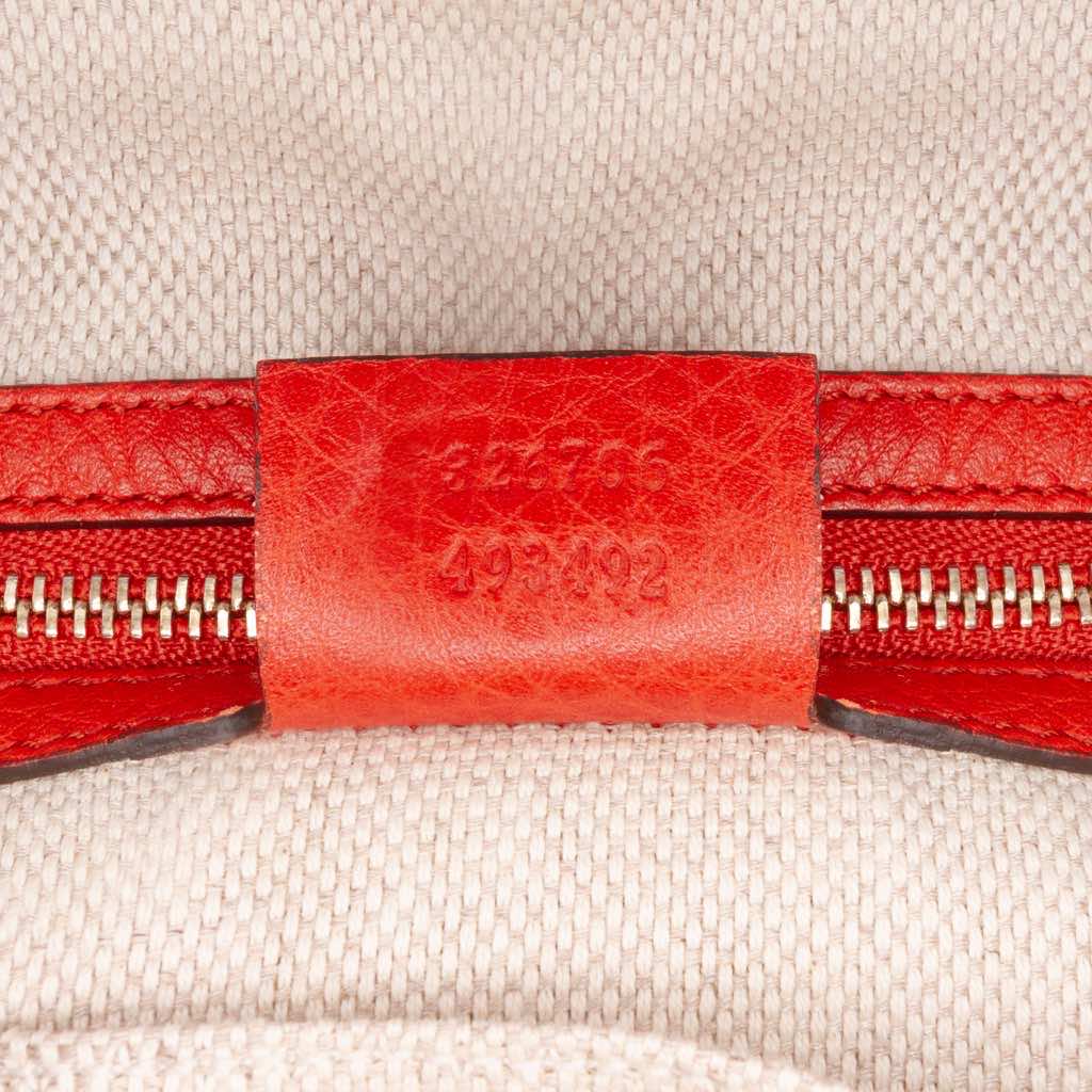 Gucci Medium Leather Soho Shoulder Bag - Side view