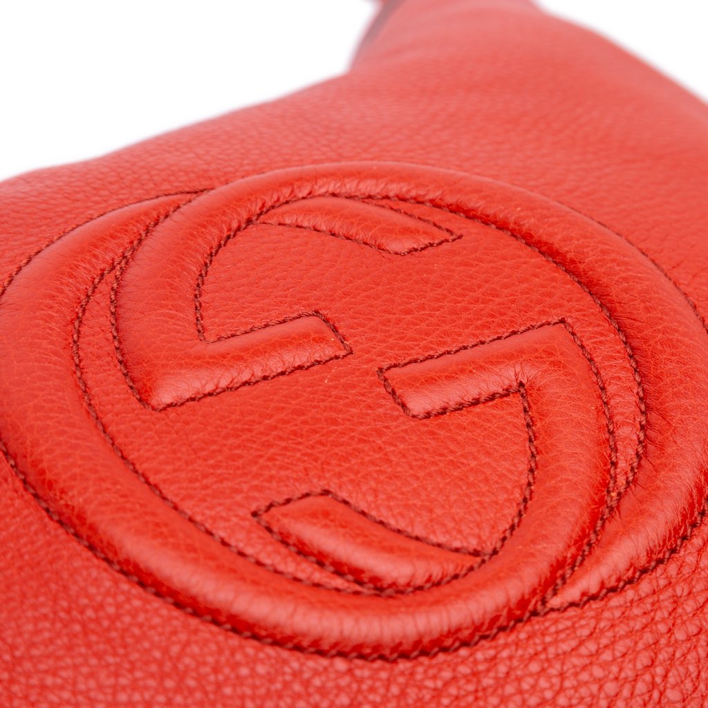Gucci Medium Leather Soho Shoulder Bag - Detail 2