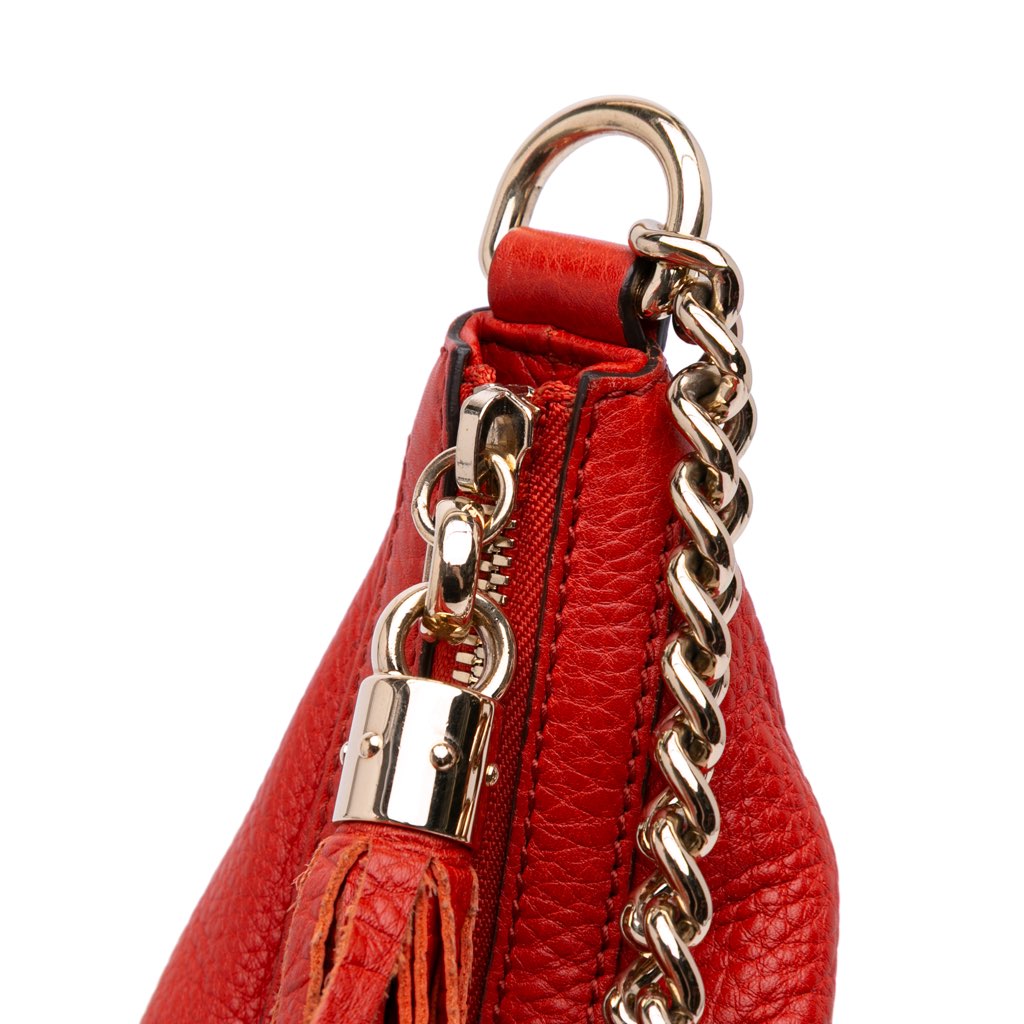 Gucci Medium Leather Soho Shoulder Bag - Image 10