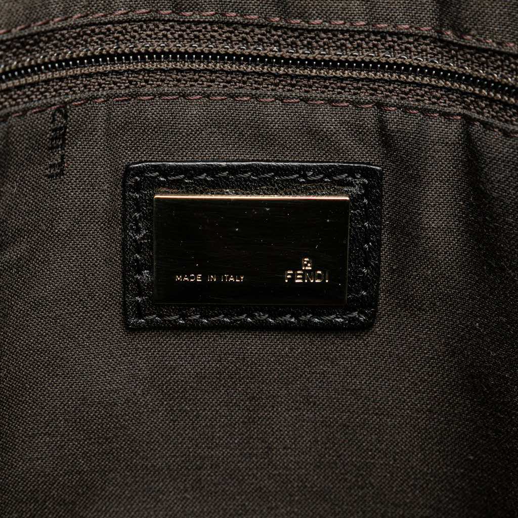 Fendi Zucchino Canvas Tote - Side view