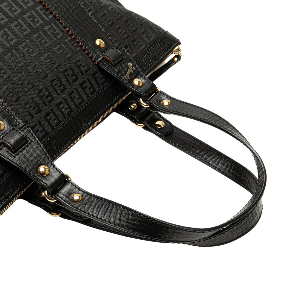 Fendi Zucchino Canvas Tote - Image 12