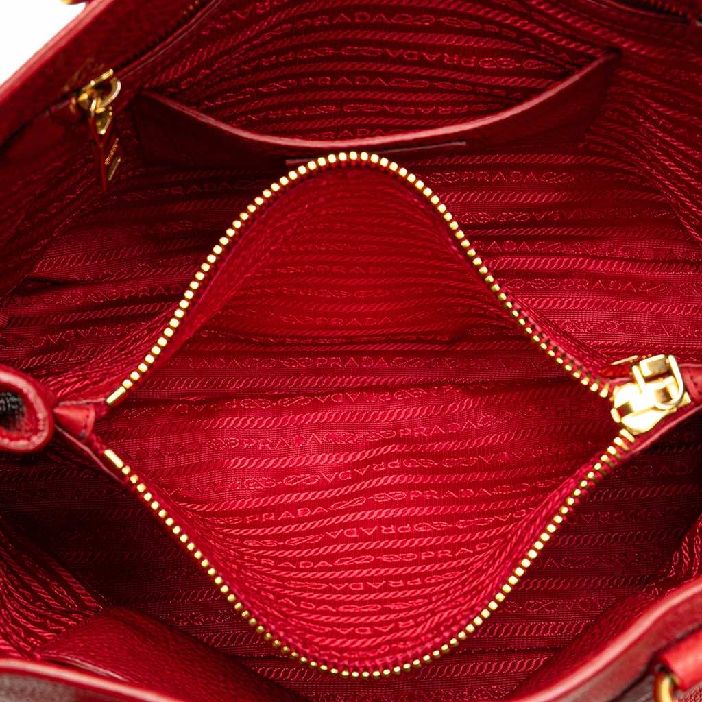 Prada Vitello Daino Open Convertible Tote - 4