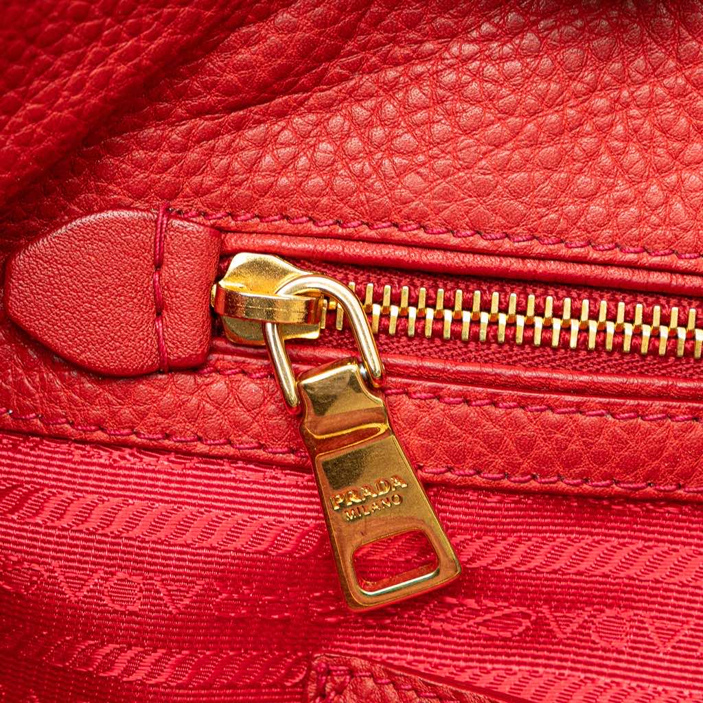 Prada Vitello Daino Open Convertible Tote - Image 12