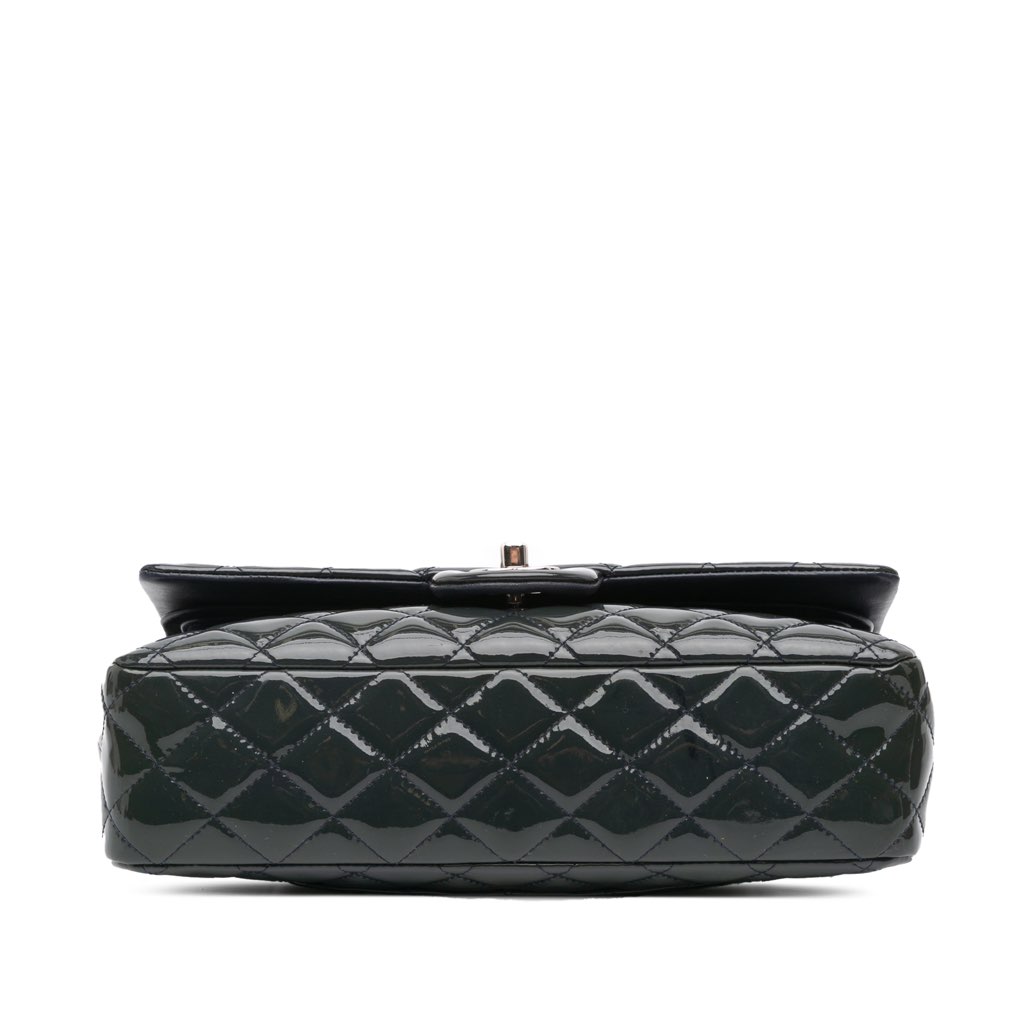 Chanel Medium Classic Patent Double Flap - 3
