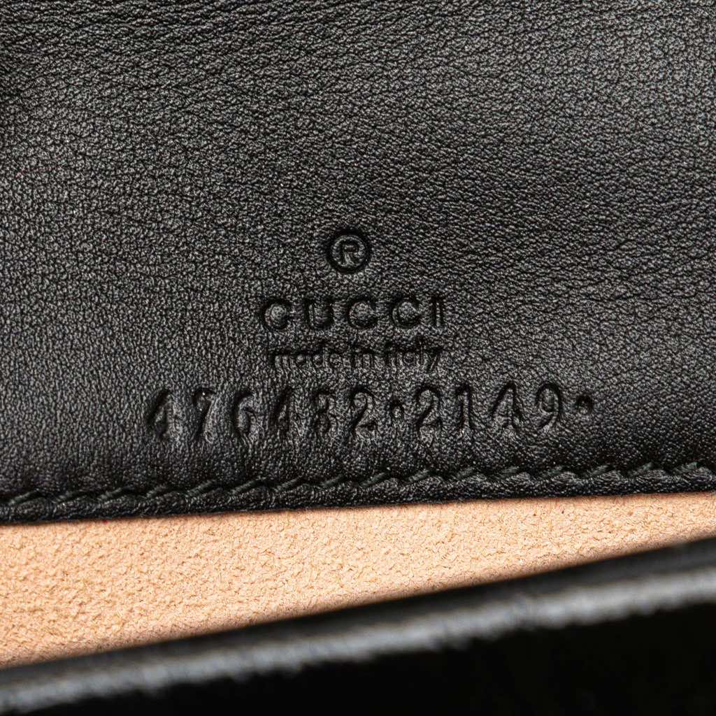 Gucci Super Mini GG Velvet Dionysus Crossbody - Side view