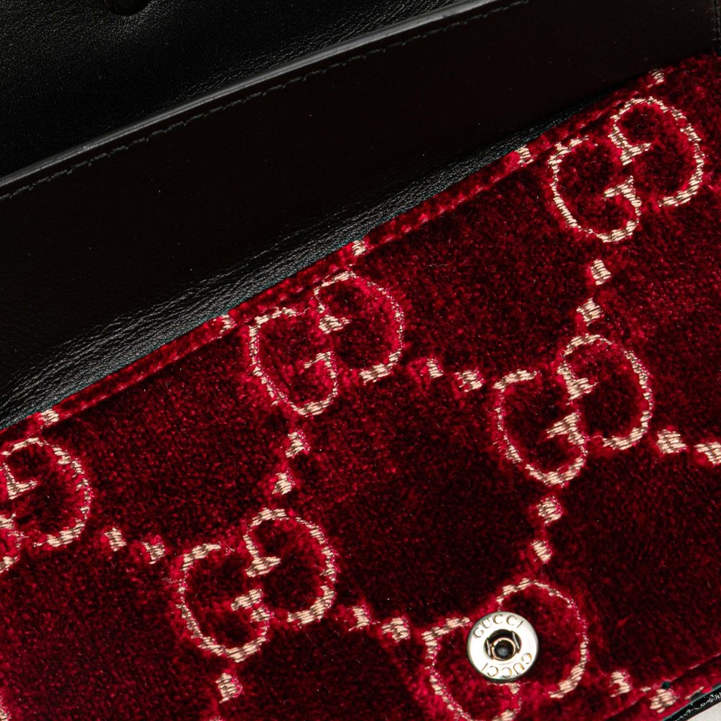 Gucci Super Mini GG Velvet Dionysus Crossbody - Detail 1