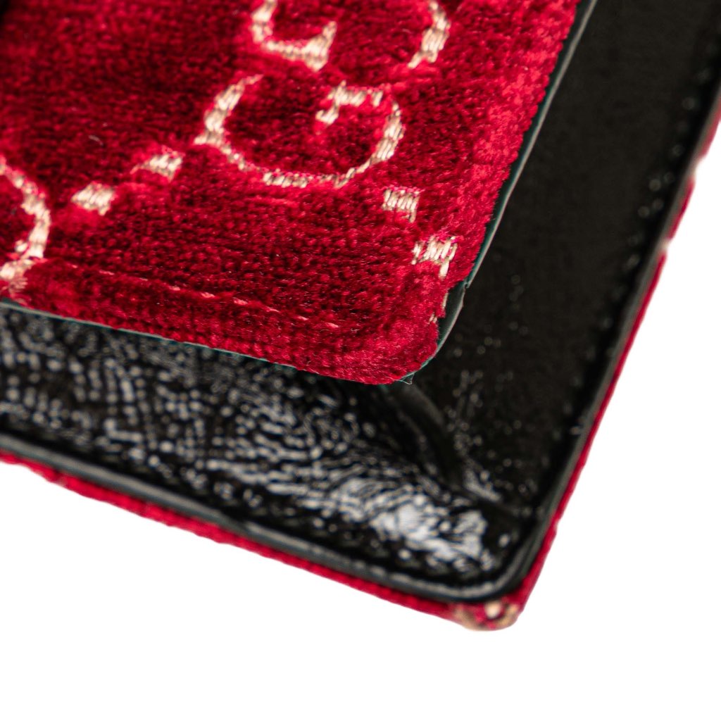 Gucci Super Mini GG Velvet Dionysus Crossbody - Image 10