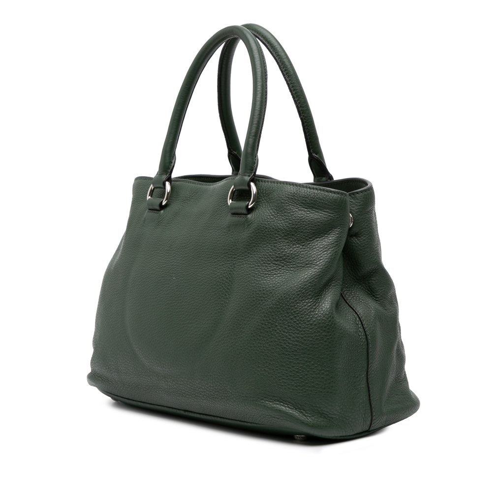 Prada Vitello Daino Open Convertible Tote - 2