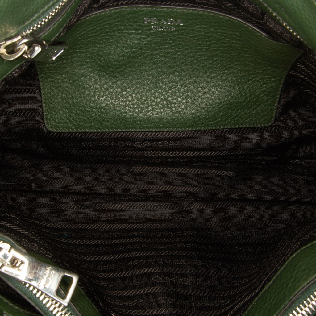 Prada Vitello Daino Open Convertible Tote - 4