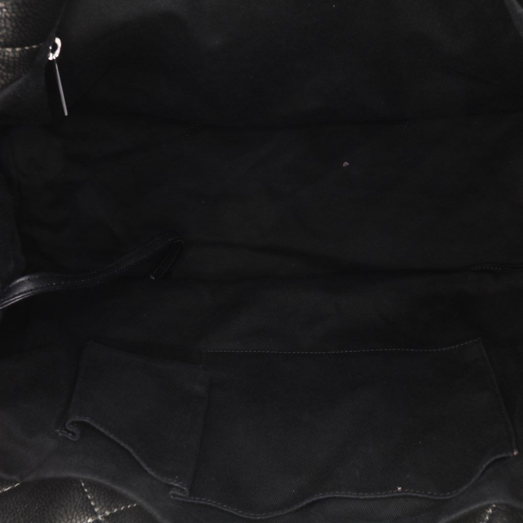 Chanel CC Metallic Caviar Soft Tote - 4
