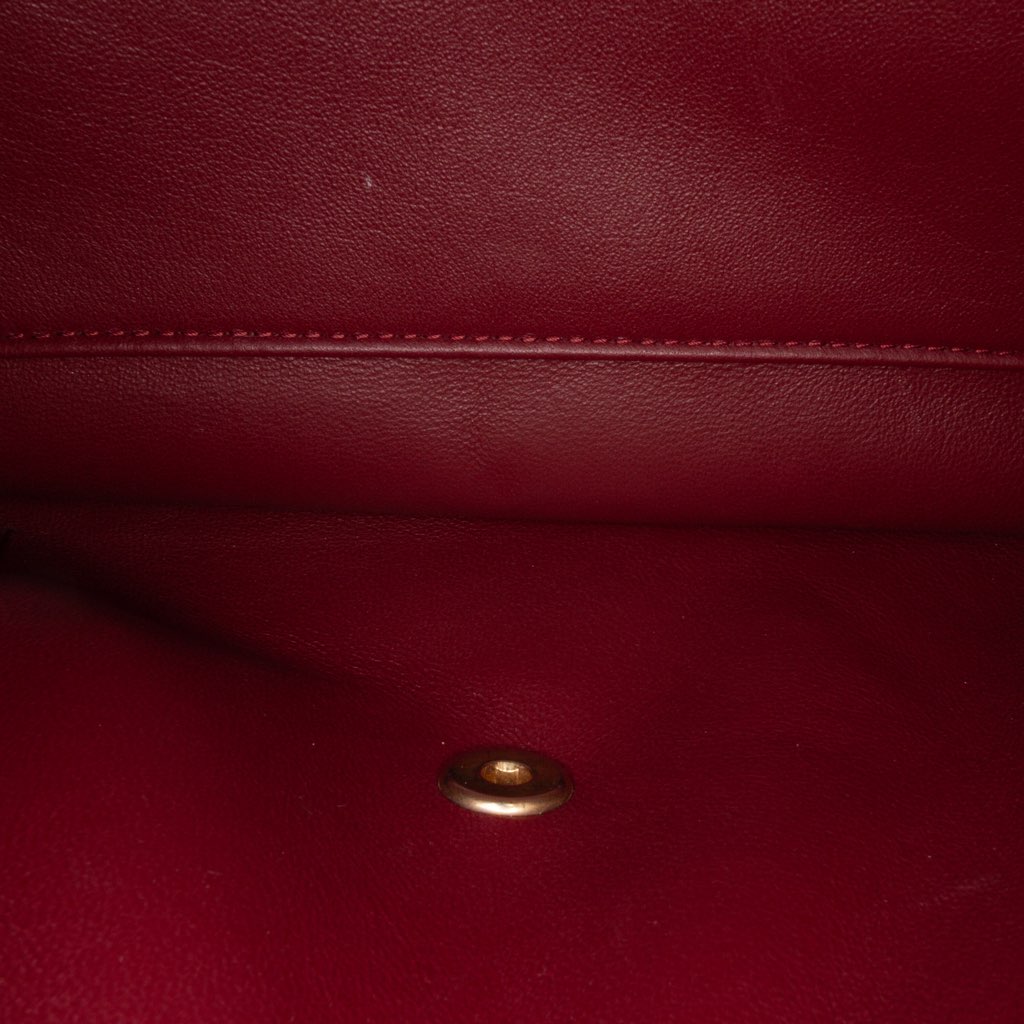 Chanel CC Crackled Glazed Calfskin Accordion Flap - 5