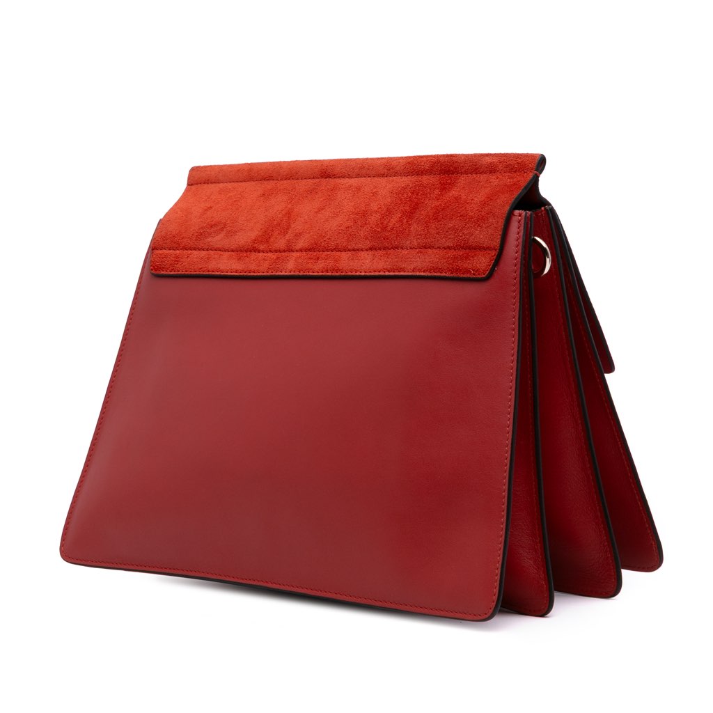 Chloé Medium Calfskin and Suede Faye Crossbody - 2